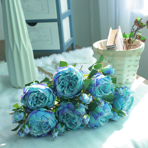 2023 nuovo stile vero tocco fiore in lattice rosa idratante sensazione di mano Rose artificiali - Product Image 4