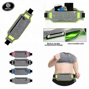 Hot sale new Lady Sport Accessories Outdoor Running Jogging Belt Waterproof Mobile Phone Holder Waist Bag Women