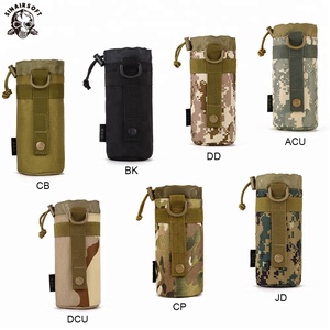 MOLLE tactical militar botella <span class=keywords><strong>del</strong></span> ejército escalada titular d-ring cordón bolsa senderismo viajes durable bolsa de agua bolsa - Product Image 6
