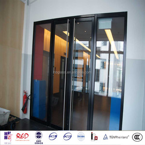 BSEN1634 EI120 <span class=keywords><strong>Porte</strong></span> en verre feuilleté résistant au feu Double <span class=keywords><strong>porte</strong></span> battante à une seule feuille avec plancher à ressort Verre résistant au feu extérieur - Product Image 3