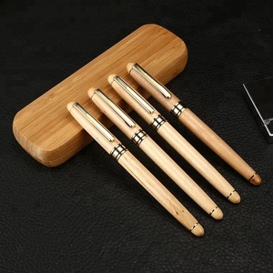 Jx-mq321 di Alta qualità personalizzati in legno intagliato penna set per il regalo logo personalizzato di lusso calligrafia penna stilografica in legno - Product Image 2