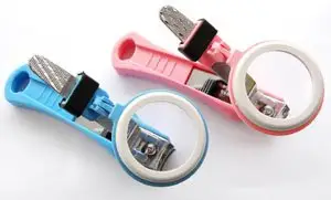 Nail Clipper With Magnifier