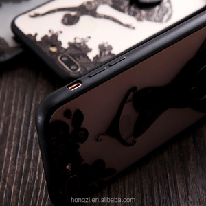 Держатель для мобильного телефона чехол для iPhone 7, 6s, 6, 8, модное кружевное платье с цветочным рисунком и узором Coque спонсор для iPhone 5s se 5 6 6s 7 8 Plus - Product Image 3