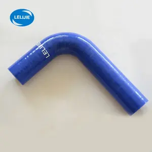 1/2" Inch 90 Degree Silicone Reducer Elbow Hose Turbo Intercooler /heater/radiator/oil Cooler Coupler Hose Blue Pipe