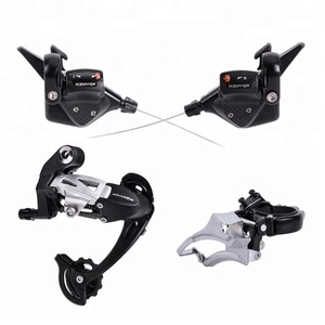 La bicicleta <span class=keywords><strong>MTB</strong></span> de 3X9 27 velocidad frontal trasera palanca de cambio grupo para partes m4000 m370 m430 m590 sistema - Product Image 1