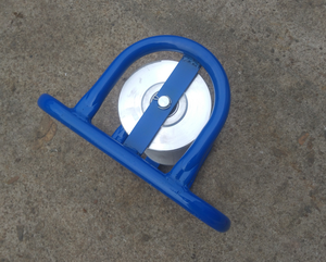 Rouleau de guidage pour pose de câbles souterrains, à roue en aluminium, type <span class=keywords><strong>Mecanum</strong></span>, capacité de charge de 10 KN, certifié ISO9001, pour utilisation dans les puits de visite - Product Image 5