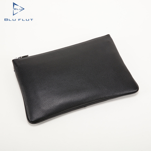 Blu Flut <span class=keywords><strong>pochette</strong></span> per gli uomini logo personalizzato vera pelle di vacchetta da <span class=keywords><strong>uomo</strong></span> avvolge <span class=keywords><strong>pochette</strong></span> durevole portafoglio porta carte - Product Image 3