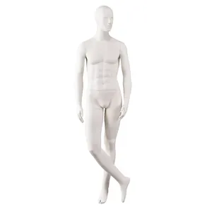 Di nuovo modo di posa mannequin gli uomini realistico pieno del corpo display bianco maschio maniquine