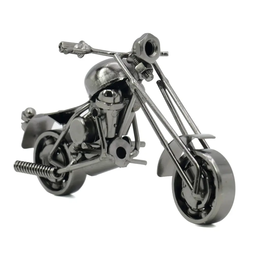 Mini artefact de moto en métal créatif Cool, accessoire décoratif, modèle