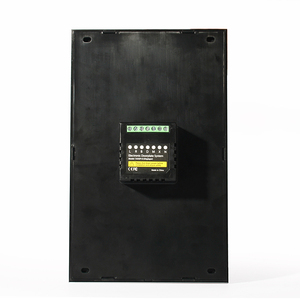 Placa de cristal templado LED para habitación de Hotel, número de puerta con timbre, color gris, moderno, lo último - Product Image 6