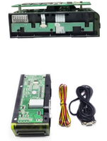 Lecteur de cartes motorisé Syncotek anti-skimming EMV IC RFID magnétique RS232 pour distributeur automatique
