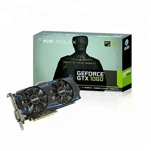 GALAXY NVIDIA GTX1060 Usado Placa Gráfica com 6GB Memória de Vídeo Capacidade 192 bit Memória Interface Largura 6Pin Conector De Alimentação