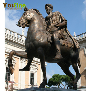 Famosa Statua Equestre di Marco Aurelio in Bronzo per Esterni - Product Image 3