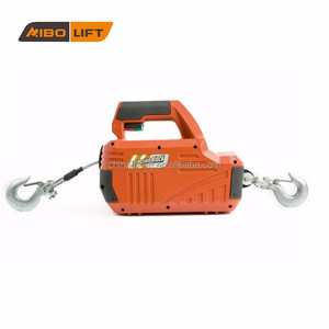 <span class=keywords><strong>Mini</strong></span> Portable Electric <span class=keywords><strong>Winch</strong></span> 500lbs dengan Remote Control - Product Image 2