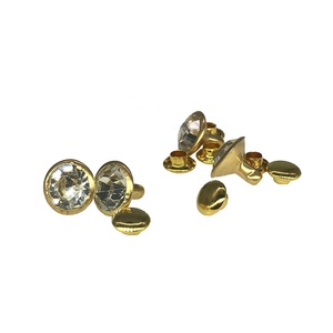 Guanfeng Trang Trí Túi Xách Giày Vành Đai Cap Hat Kim Loại Kích Cỡ Khác Nhau Jeans Pha Lê Đinh Tán May Đinh Tán Stud Rhinestone Đinh Tán - Product Image 3