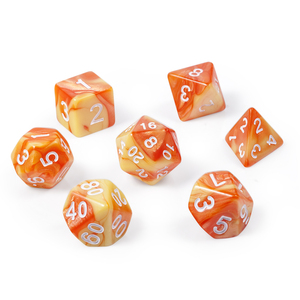 Dadi RPG personalizzati d4 d6 <span class=keywords><strong>d8</strong></span> d10 d12 d20 d % Set di dadi acrilici dnd all'ingrosso in fabbrica per Dungeons and Dragons - Product Image 6