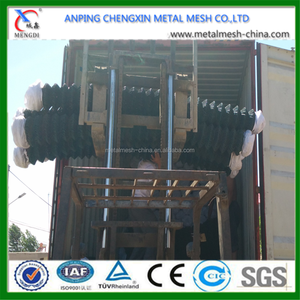 Recubierto de PVC valla valla de tela metálica aeropuerto En China - Product Image 3