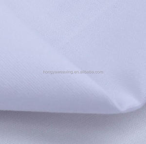 Precio barato de algodón blanco liso de tela ropa de cama de <span class=keywords><strong>hotel</strong></span> y el hogar utiliza - Product Image 2