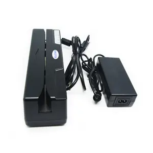 MSRE206 HiCo LoCo 300oE ~ 4000oE Programable 3 pistas USB lector de tarjetas magnéticas escritor