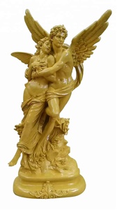 Estatuas de Figuras de Fibra de Vidrio de Tamaño Real en Existencia, <span class=keywords><strong>Escultura</strong></span> de Resina de Ángel <span class=keywords><strong>Cupido</strong></span> <span class=keywords><strong>y</strong></span> <span class=keywords><strong>Psique</strong></span> para Decoración - Product Image 6