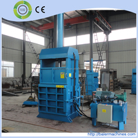 Presse à balles hydraulique semi-automatique pour fibres de coton/lin/laine/vêtements