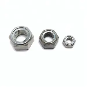 Torque Lock Nuts DIN 980 M All Metal Lock Nuts Prevailing Torque Type Hexagon Nuts With Two-piece Metal