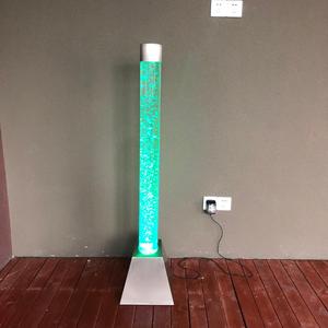 Tube à bulles <span class=keywords><strong>d</strong></span>'<span class=keywords><strong>eau</strong></span> <span class=keywords><strong>d</strong></span>écoratif en acrylique, colonne à bulles <span class=keywords><strong>d</strong></span>'<span class=keywords><strong>eau</strong></span> ronde avec lumière LED et lumière modifiable pour <span class=keywords><strong>salle</strong></span> sensorielle - Product Image 3