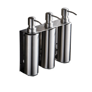 <span class=keywords><strong>Distributeur</strong></span> de <span class=keywords><strong>savon</strong></span> liquide <span class=keywords><strong>mural</strong></span> en acier inoxydable HONGDEC, <span class=keywords><strong>design</strong></span> moderne, flacon de <span class=keywords><strong>savon</strong></span> liquide, <span class=keywords><strong>distributeur</strong></span> de <span class=keywords><strong>savon</strong></span> pour les mains, garantie 1 an - Product Image 3