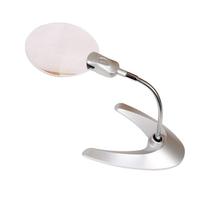 130mm Mirror Large Desktop Magnifier Magnifying Glass With LED Light