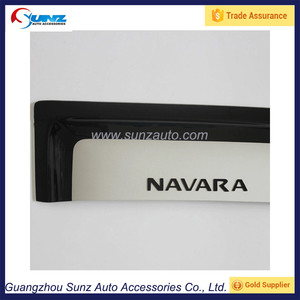 Phụ Kiện Xe Hơi Navara NP300 D23 4X4, Tấm Chắn Mưa 4 Cửa, Tấm Chắn Gió, Cửa Sổ 2015 - Product Image 5