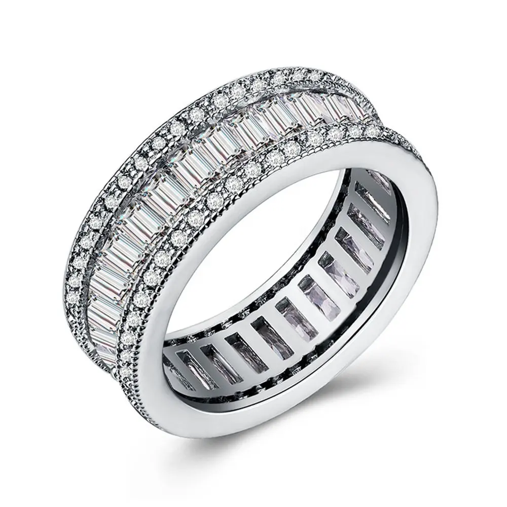 Caoshi Best Prive Luxury Fashion Jewelry 925 Silver Ring Luxury Couples Rings Luxury Jewelry Silver