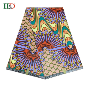 H & D 2018 Stile di Modo Personalizzato Super Java Tessuto Della Stampa Della Cera Olandese Olandese Con Top Fabbrica - Product Image 2