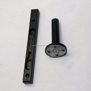 Serrure de porte en acier inoxydable avec finition noire mate - Product Image 4