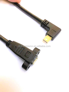 Free Sample Customized DisplayPort Female Panel Mount <strong>Cable</strong> 90 Degree Angle Mini <strong>Dp</strong> Extension <strong>Cable</strong> - Product Image 4