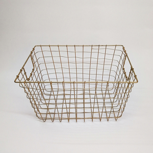 Huangtu prettyia cestas de armazenamento, organizador de fios de <span class=keywords><strong>metal</strong></span>, estilo nórdico, lavanderia com alças, para cozinha, banheiro, despensa