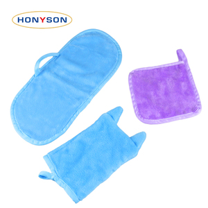 <span class=keywords><strong>Tissu</strong></span> démaquillant en microfibre très doux, pour serviettes de visage 100 polyester - Product Image 5