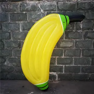 Piscina inflável banana flutuador Fruit Pool Toy água flutuante colchão