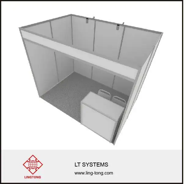 aluminium updated standard exhibition booth / stand / stall