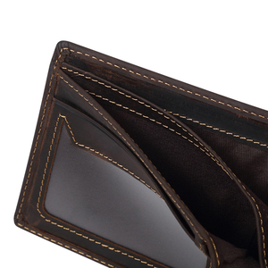 JOYIR venta al por mayor <span class=keywords><strong>100</strong></span>% <span class=keywords><strong>de</strong></span> cuero Real boleto carteras China Clip carteras y monederos para los hombres - Product Image 2