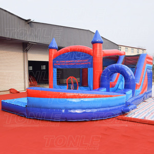 Grand local commercial <span class=keywords><strong>de</strong></span> <span class=keywords><strong>chevalier</strong></span> château combo gonflable videur sauteur moonwalk/maison <span class=keywords><strong>de</strong></span> rebond <span class=keywords><strong>de</strong></span> lune/château <span class=keywords><strong>de</strong></span> saut avec le combo <span class=keywords><strong>de</strong></span> glissière d'eau - Product Image 5