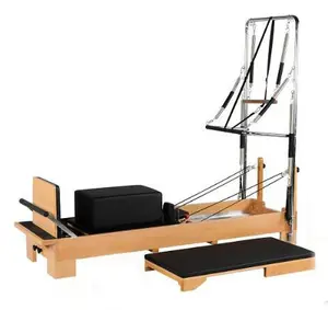 Ticari Pilates Reformer paslanmaz çelik/Pilates yarım trapez için kulübü