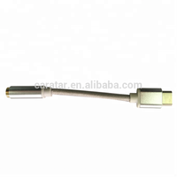 Câble adaptateur CARATAR GYD101 USB 3.1 Type-C mâle vers 3,5 mm audio AUX femelle, cœur en cuivre pur, longueur 10 cm, charge rapide pour ordinateur