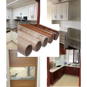 เฟอร์นิเจอร์ตกแต่งลายไม้ฟิล์มพีวีซีโดยเครื่องขึ้นรูปสูญญากาศหรือโดยการเคลือบเย็น/ร้อน - Product Image 5