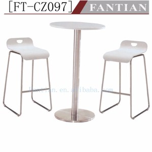 Phong cách giản dị bộ phận đồ nội thất sắt mạ điện thanh xoay phân với vòng chân - Product Image 5