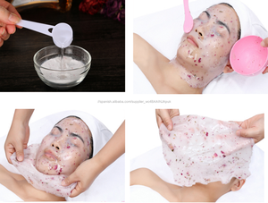 Etiqueta Privada Manzanilla pétalos de <span class=keywords><strong>rosa</strong></span> hidratante máscara facial del colágeno en polvo OEM/ODM FDA proporcionado - Product Image 2