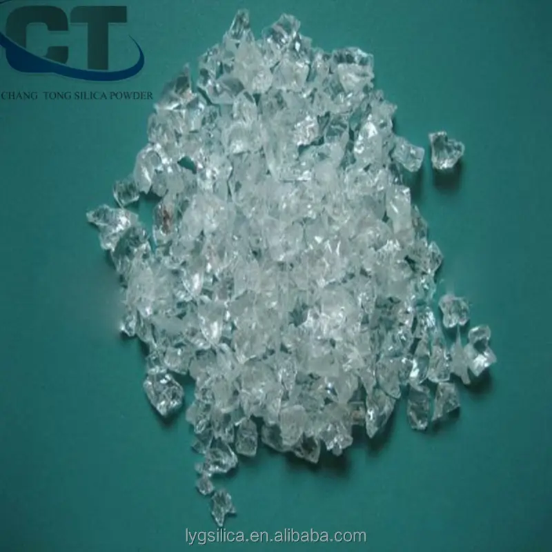 セラミック鋳造砂sio2純白高純度溶融石英インベストメント鋳造用