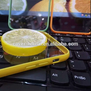 Lfelike vívida frutas case para iphone6 cubierta del teléfono para el iphone6 más limón - Product Image 4