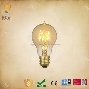 60W120V una forma A19 <span class=keywords><strong>clara</strong></span> victorian antiguo estilo filamento de tungsteno bombillas incandescentes - Product Image 2