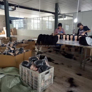 Tête de mannequin de formation 12 \ "à <span class=keywords><strong>prix</strong></span> d'usine avec mannequin de moustache masculine de cheveux brésiliens - Product Image 5