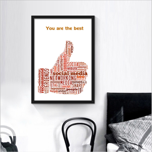 The motivasyon dekorasyon ofis duvar asılı - Product Image 5